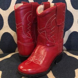 Toddler’s Old West Western Boot 3116, size 8.5